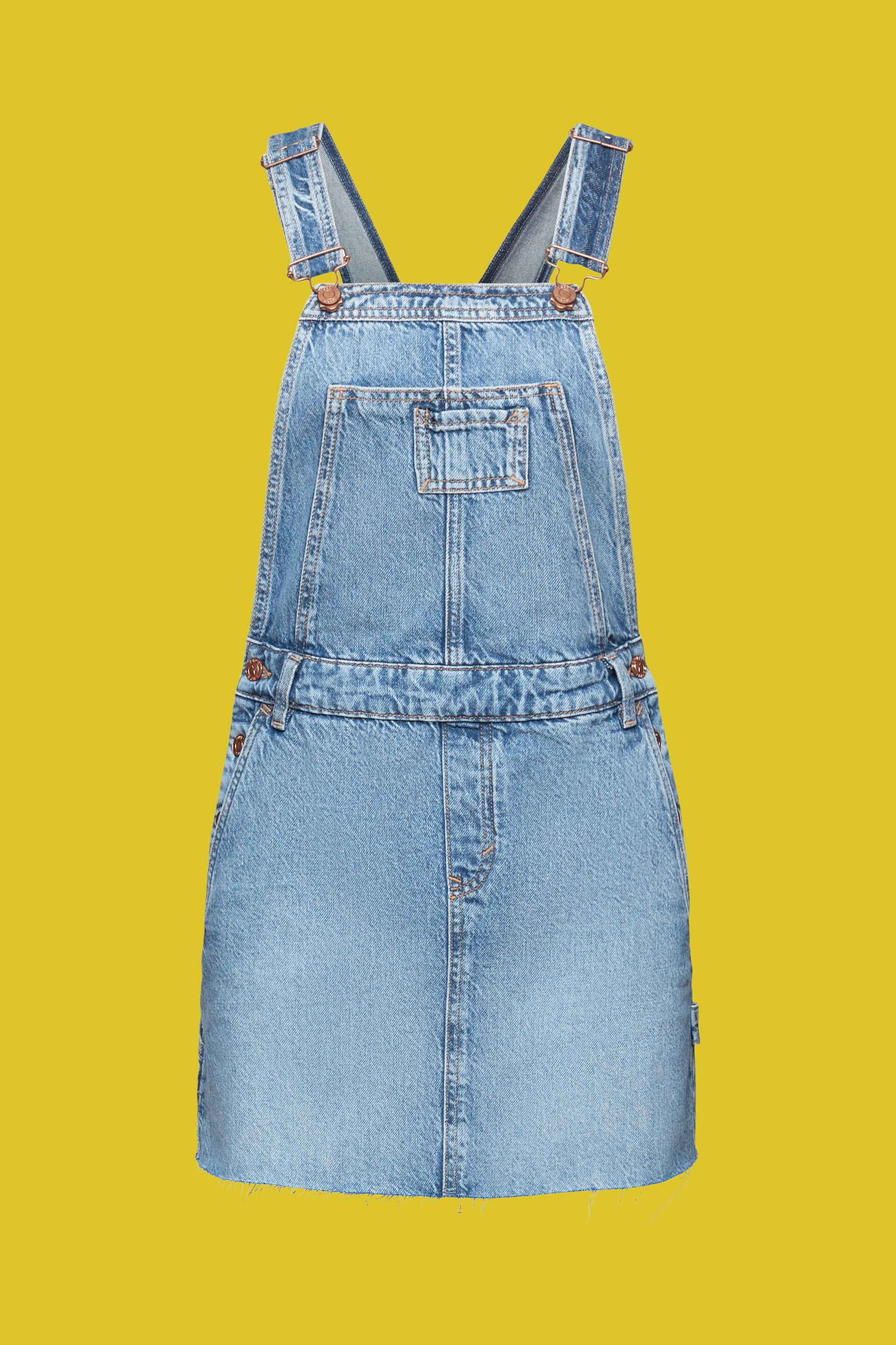 ESPRIT – Mini-robe salopette en denim sur notre boutique en ligne