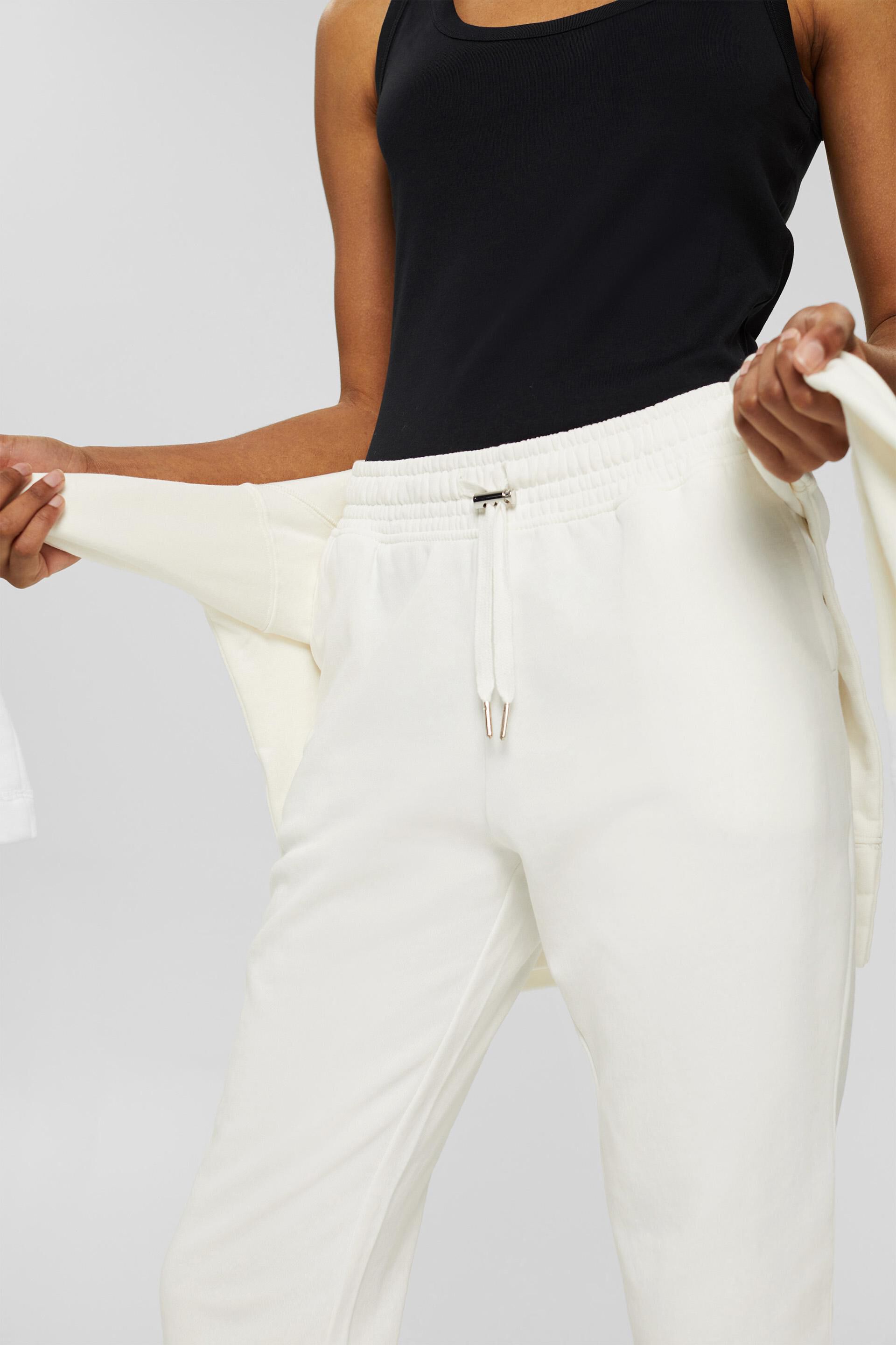 Pantalon style jogging 100% coton, Femme